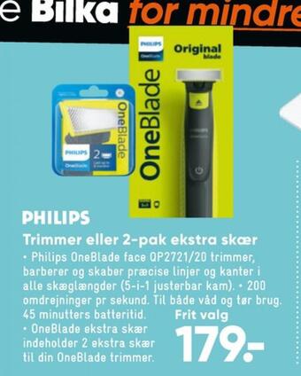 Bilka Oneblade barberblade tilbud
