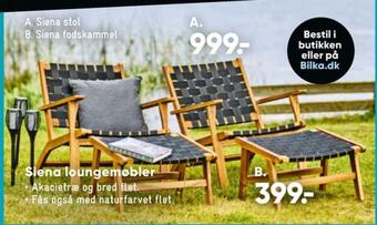 Bilka Ukendt loungestol tilbud