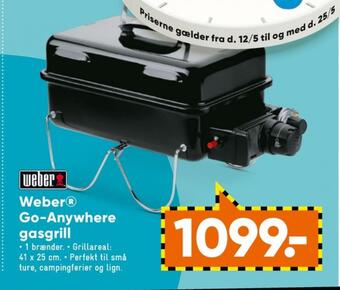 Bilka Weber gasgrill tilbud