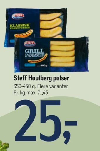 Føtex Steff houlberg grillpølser tilbud