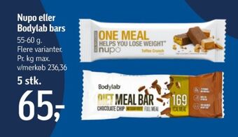 Føtex Bodylab energibar tilbud