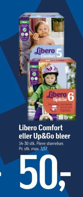 Føtex Comfort bleer str 5 10-14 kg tilbud