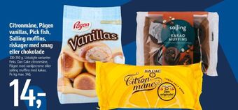 Føtex Citronmåne kager tilbud