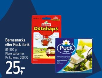 Føtex Puck salatost tilbud