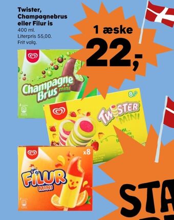Kvickly Filur mini ispinde tilbud