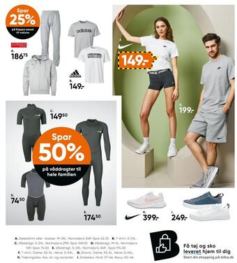 Bilka Kappa sweatshirt tilbud