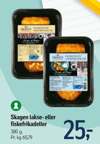 Føtex Skagen fiskerestaurant fiskefrikadeller tilbud