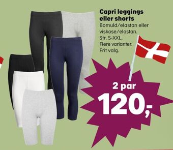 Kvickly Ukendt leggings tilbud