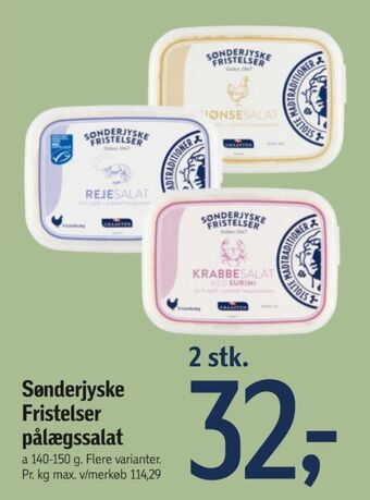Føtex Sønderjyske fristelser rejesalat tilbud