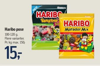 Føtex Matador mix slikposer tilbud