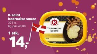 Kvickly K-salat sauce flydende tilbud