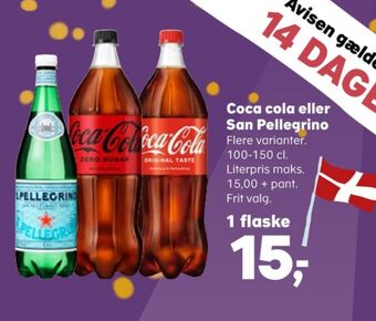 Kvickly San pellegrino mineralvand tilbud