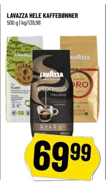Løvbjerg Espresso italiano kaffebønner tilbud