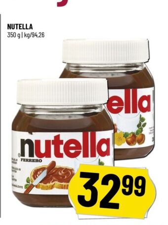 Løvbjerg Nutella smørepålæg tilbud