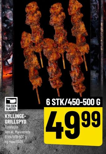 Løvbjerg Ukendt kyllingespyd tilbud