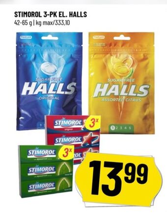 Løvbjerg Halls pastiller citrus mix tilbud