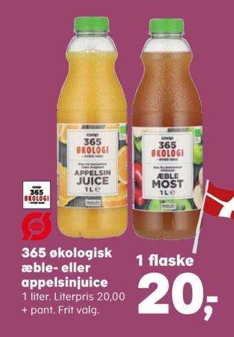 Kvickly Coop 365 æblemost tilbud