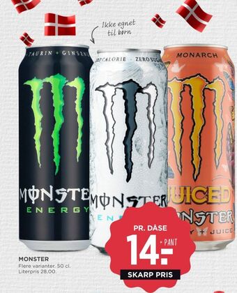 MENY Energy energidrik tilbud