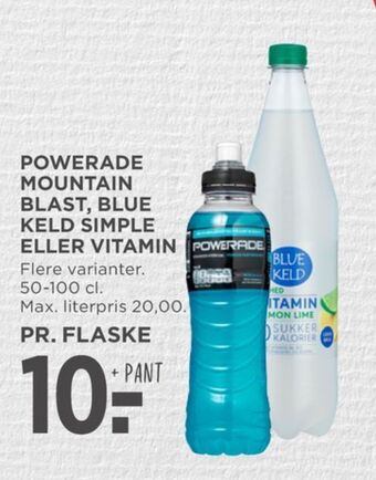 MENY Mountain blast energidrik tilbud