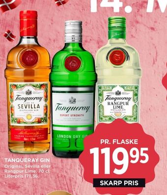 MENY London dry gin tilbud