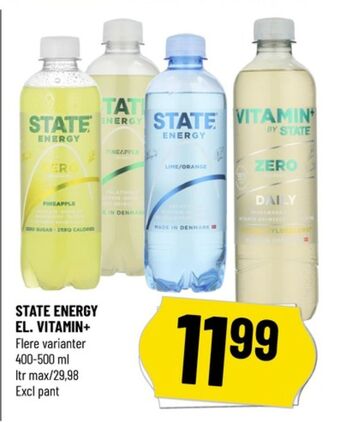 Løvbjerg Pineapple energidrik tilbud