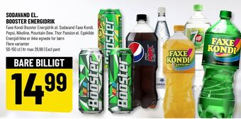 Løvbjerg Booster energidrik tilbud