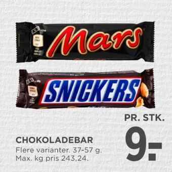 MENY Mars chokoladebar tilbud
