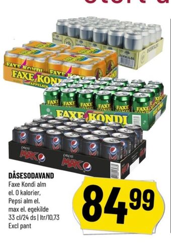 Løvbjerg Faxe kondi sportssodavand tilbud