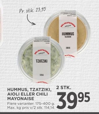 MENY Ukendt hummus tilbud