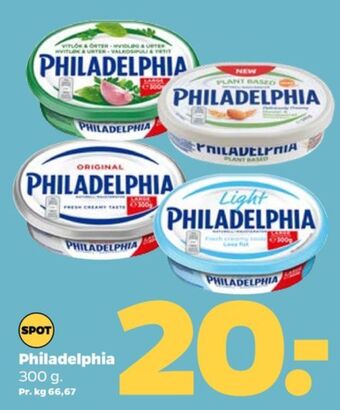 Netto Philadelphia flødeost tilbud