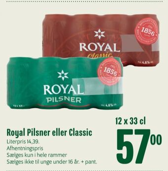 Min Købmand Classic øl tilbud