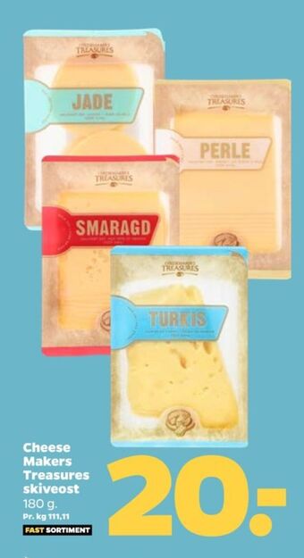 Netto Cheesemakers skiveost jade tilbud