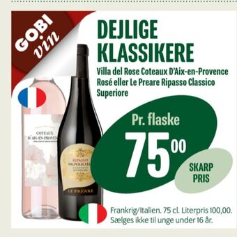 Min Købmand Ukendt fransk rosévin tilbud