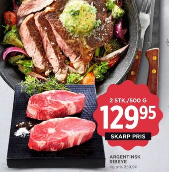 MENY Ukendt ribeye tilbud