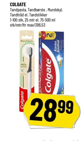 Løvbjerg Colgate tandpasta tilbud
