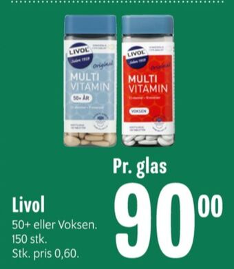 Min Købmand Livol multi vitaminer tilbud