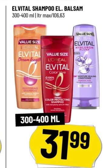 Løvbjerg Elvital shampoo tilbud