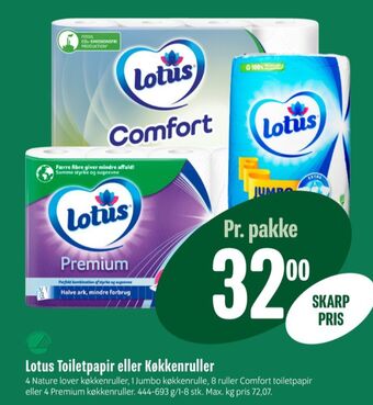 Min Købmand Nature lover køkkenrulle tilbud