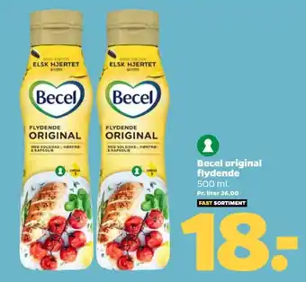 Netto Becel margarine - flydende original tilbud