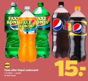 Netto Faxe kondi sportssodavand tilbud