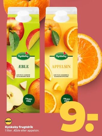 Netto Rynkeby æblejuice tilbud