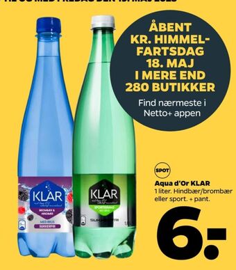 Klar mineralvand