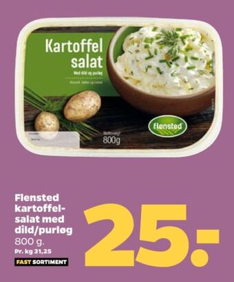 Netto Flensted kartoffelsalat tilbud