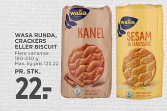 MENY Wasa knækbrød tilbud