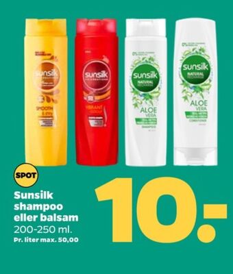 Netto Sunsilk shampoo tilbud