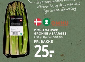 MENY Omhu asparges tilbud