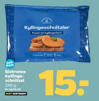 Netto Bistronne kyllingeschnitzler tilbud