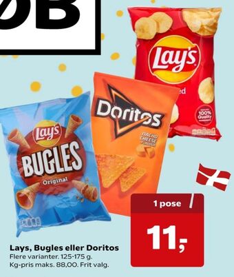 SuperBrugsen Lays chips tilbud