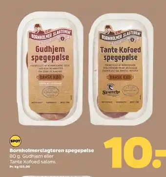 Netto Gudhjem spegepølse tilbud
