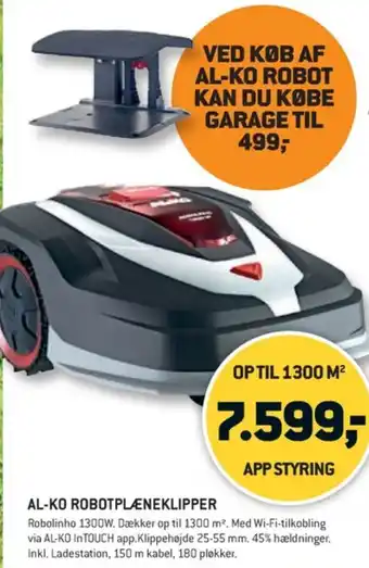 XL-BYG Alpina robotplæneklipper tilbud